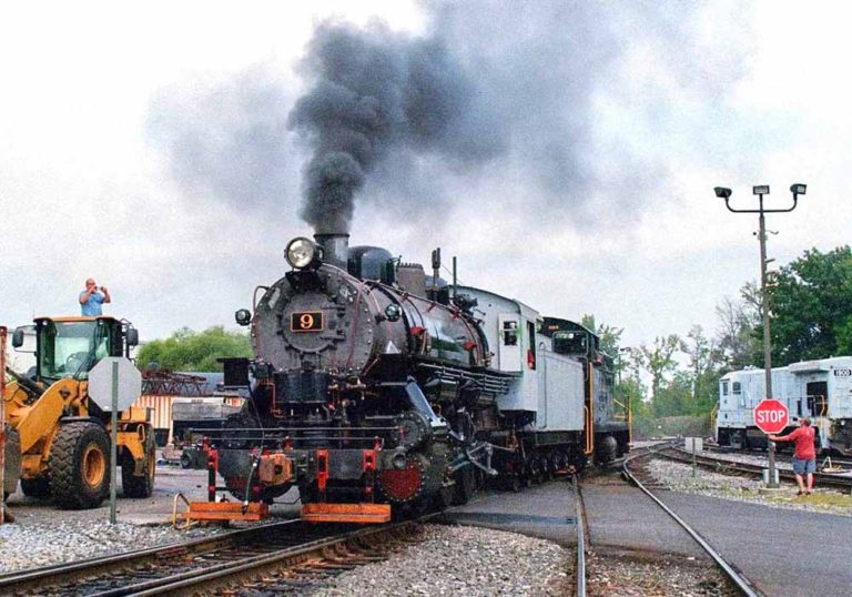 Woodstown Central's 9 Steam locomotive