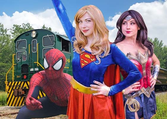 Woodstown Central's Superhero Express